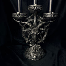 Load image into Gallery viewer, Baphomet’s Radiance Candle Stick Holder