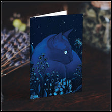 Load image into Gallery viewer, Starlight Cat Greeting Card