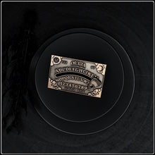 Load image into Gallery viewer, Ouija Pin with Movable Planchette