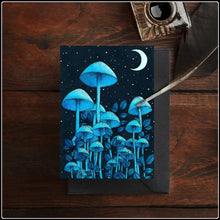 Load image into Gallery viewer, Star Mushrooms Greeting Card