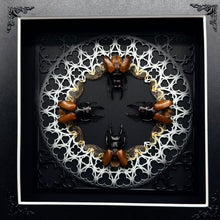 Load image into Gallery viewer, Quatro of Beetles In Shadow Box Frame