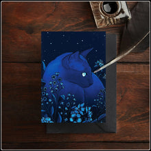 Load image into Gallery viewer, Starlight Cat Greeting Card