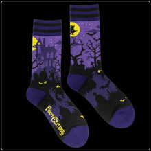 Load image into Gallery viewer, Haunted House Socks