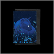 Load image into Gallery viewer, Starlight Cat Greeting Card