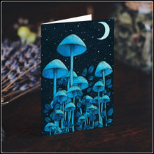 Load image into Gallery viewer, Star Mushrooms Greeting Card