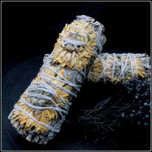 Load image into Gallery viewer, Sunflower Sage Smudge Bundle
