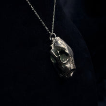 Load image into Gallery viewer, Lion Pendant - White Bronze