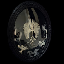 Load image into Gallery viewer, Stingray Skeleton in Antique Convex Glass Frame