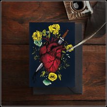 Load image into Gallery viewer, Bleeding Heart Greeting Card