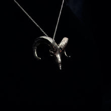 Load image into Gallery viewer, Bighorn Sheep Pendant - White Bronze