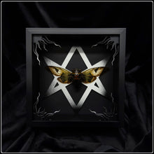 Load image into Gallery viewer, Cryptotympana aquila Unicursal Hexagram Frame