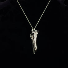Load image into Gallery viewer, Velociraptor Pendant - White Bronze