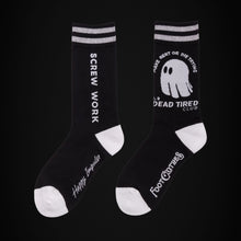 Load image into Gallery viewer, Dead Tired Crew Socks