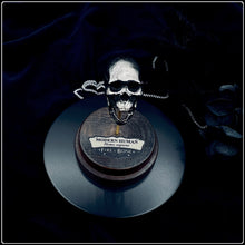 Load image into Gallery viewer, Modern Human Skull Pendant - White Bronze