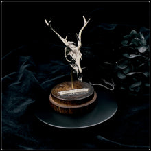 Load image into Gallery viewer, White Tailed Deer Skull Pendant - White Bronze