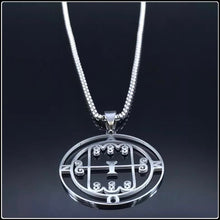 Load image into Gallery viewer, AMON - Sigil Necklace - #intotheblack#