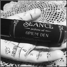 Load image into Gallery viewer, Opium Den Perfume Oil - #intotheblack#