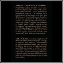 Load image into Gallery viewer, Three Books Of Occult Philosophy - #intotheblack#