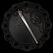 Load image into Gallery viewer, Coffin Nail Pendant - Gunmetal
