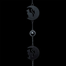 Load image into Gallery viewer, Black Cat Moon Hanging Decoration

