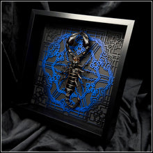 Load image into Gallery viewer, Heterometrus cyaneus Vanguard Frame - UV Reactive
