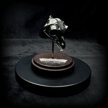 Load image into Gallery viewer, Great Horned Owl Pendant - White Bronze
