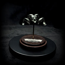 Load image into Gallery viewer, Merino Ram Skull Pendant - White Bronze
