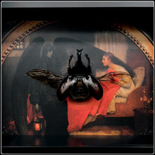 Load image into Gallery viewer, Rhinoceros Beetle on ‘Death &amp; The Maiden’ Canvas Print
