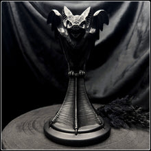 Load image into Gallery viewer, Gothic Black Bat Candle Holder
