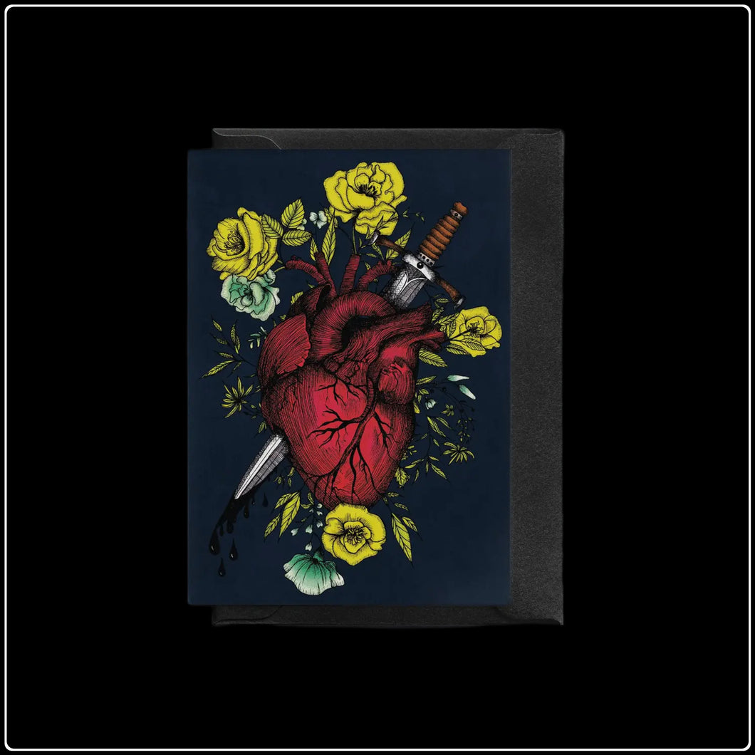Bleeding Heart Greeting Card