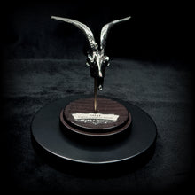 Load image into Gallery viewer, Goat Skull Pendant - White Bronze
