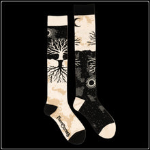 Load image into Gallery viewer, As Above So Below Tree Knee High Socks
