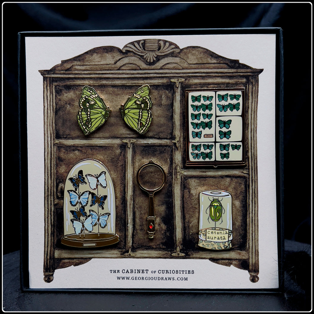 “The Cabinet Of Curiosities” Luxury Enamel Pin Box Set