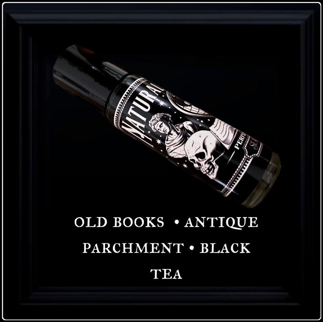 Natural History - Old Books Perfume Oil