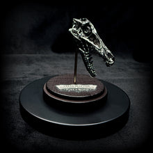 Load image into Gallery viewer, Velociraptor Pendant - White Bronze
