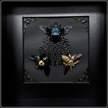 Load image into Gallery viewer, Trio of Bees Frame
