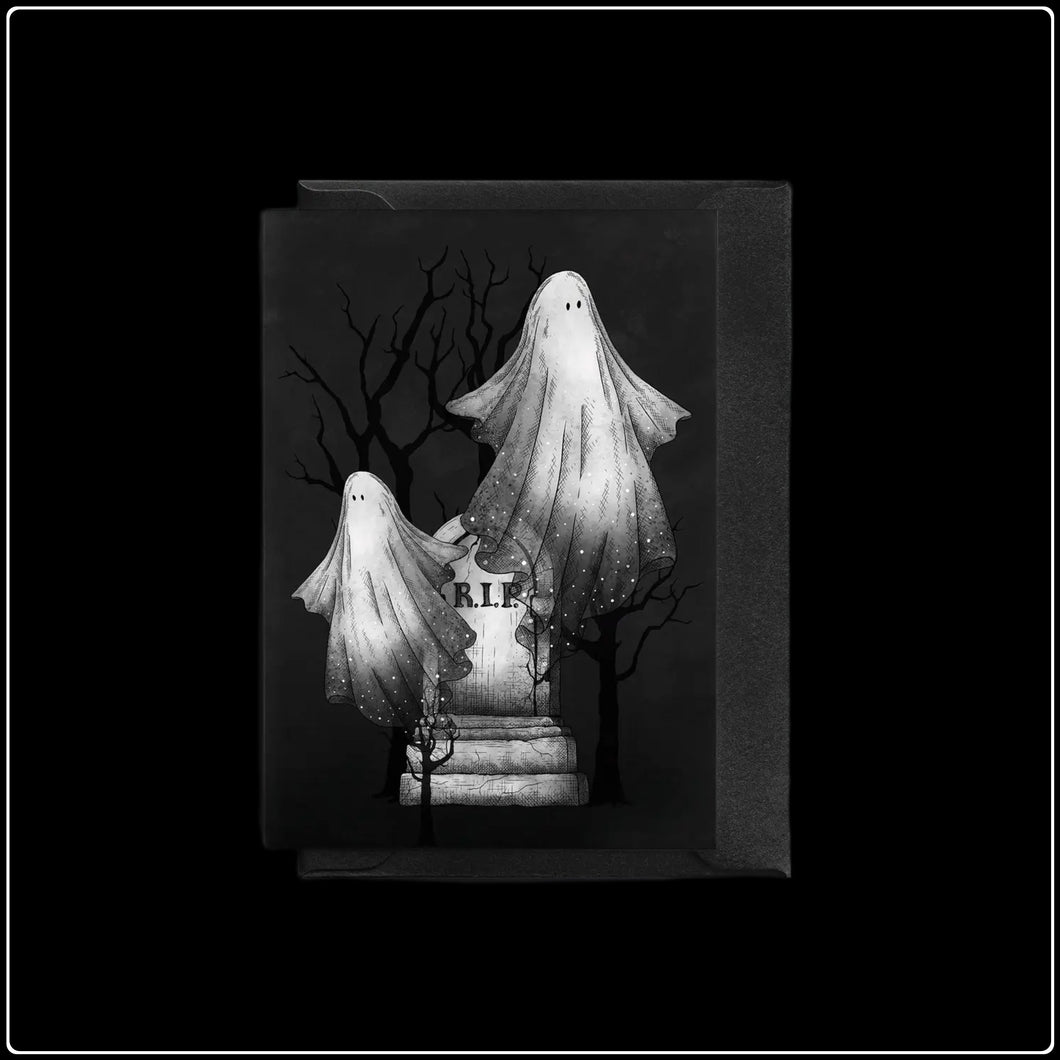 Ghost Friends Greeting Card