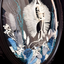 Load image into Gallery viewer, Stingray Skeleton in Antique Convex Glass Frame
