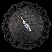 Load image into Gallery viewer, Dendritic Agate Marquise Pendant
