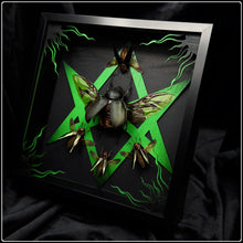 Load image into Gallery viewer, Five Beetles Unicursal Hexagram Frame
