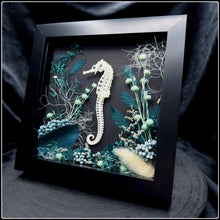 Load image into Gallery viewer, Seahorse Skeleton with Botanicals
