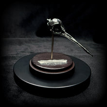 Load image into Gallery viewer, Ruby Throated Hummingbird Pendant - White Bronze
