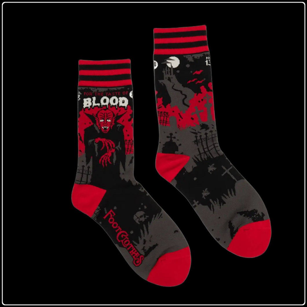 Dracula’s Bloodlust Socks
