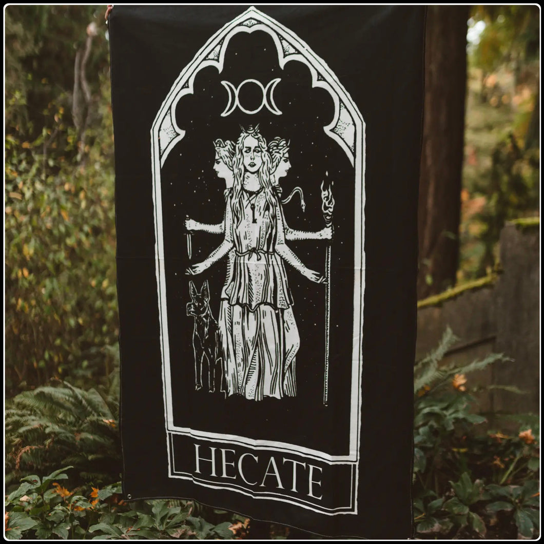 Hecate Tarot Wall Tapestry