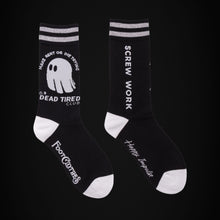 Load image into Gallery viewer, Dead Tired Crew Socks
