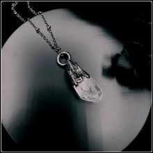 Load image into Gallery viewer, Petite Scepter Quartz Wand Necklace
