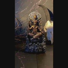Load and play video in Gallery viewer, Baphomet Backflow Incense Burner
