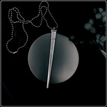 Load image into Gallery viewer, Coffin Nail Pendant - Gunmetal
