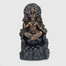 Load and play video in Gallery viewer, Baphomet Backflow Incense Burner
