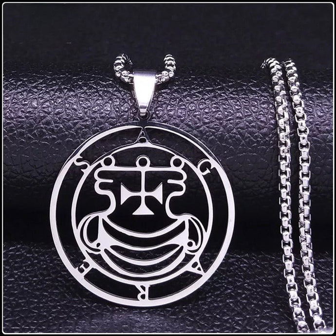 AGARES Sigil Necklace - #intotheblack#